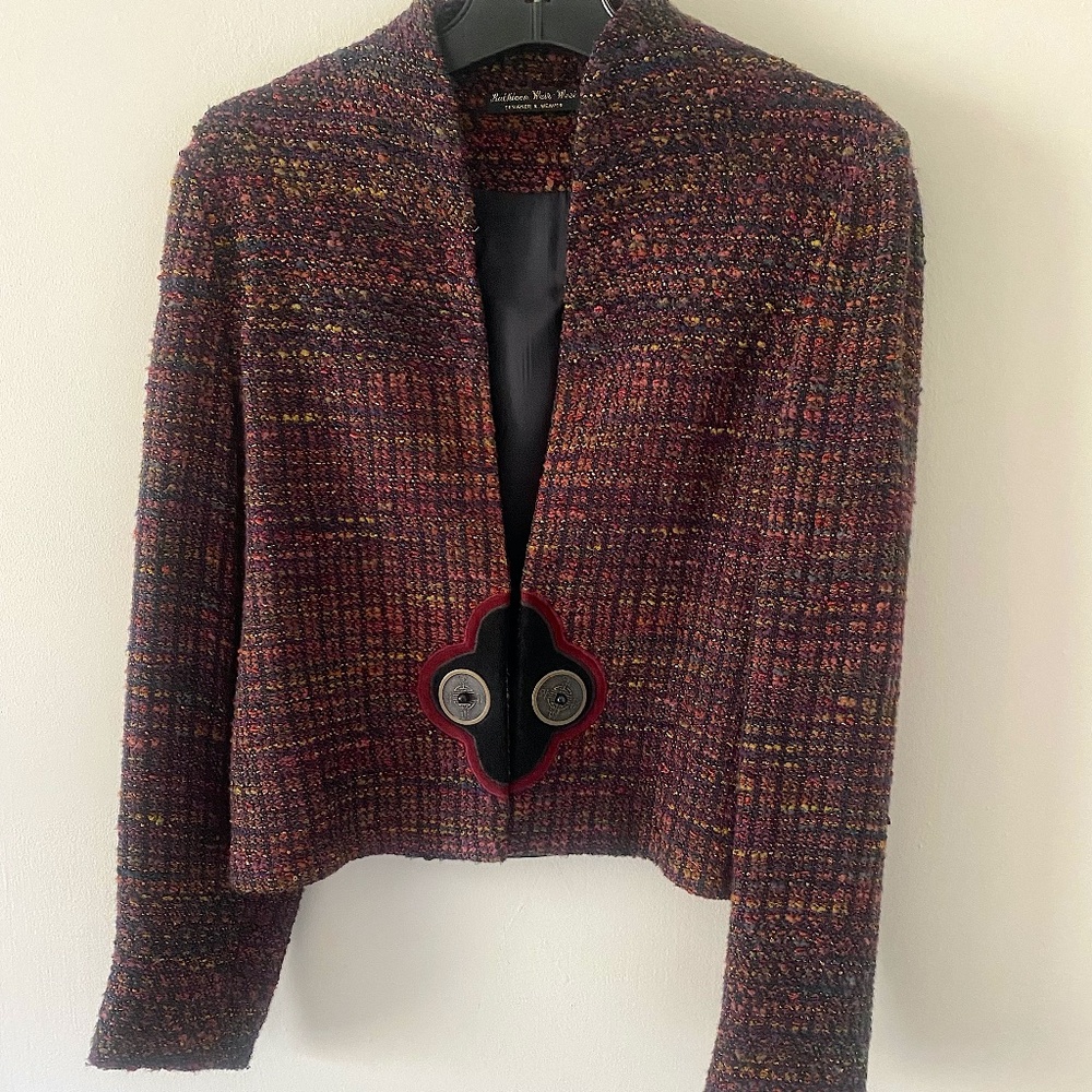 Handwoven custom made jacket